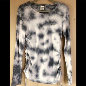 Pink long sleeve tye dye shirt!